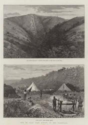Die De Kaap Goldfelder im Transvaal